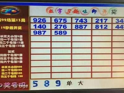  3D开奖_怎么提高中奖率_实战技巧全解析