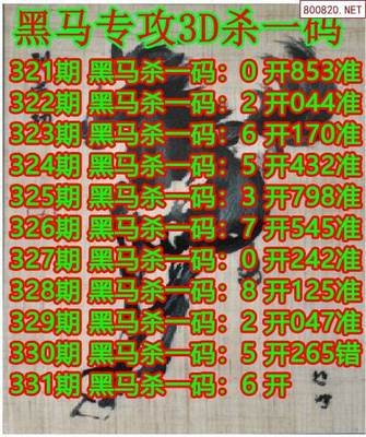  3D开奖到底怎么玩？新手必看5大中奖秘籍