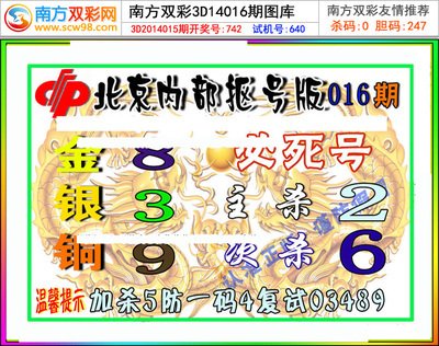  3D讲解师亲授：天牛图库大全三维走势破译全攻略